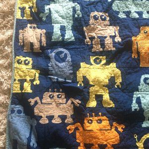 Twin Robot Quilt